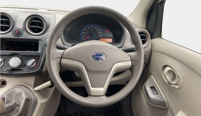 2015 Datsun Go T, Petrol, Manual, 35,771 km, Steering Wheel Close Up