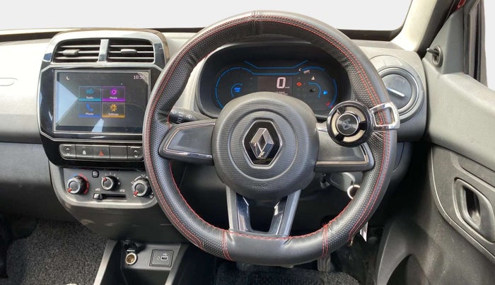 2021 Renault Kwid RXT 1.0 (O), Petrol, Manual, 14,106 km, Steering Wheel Close Up