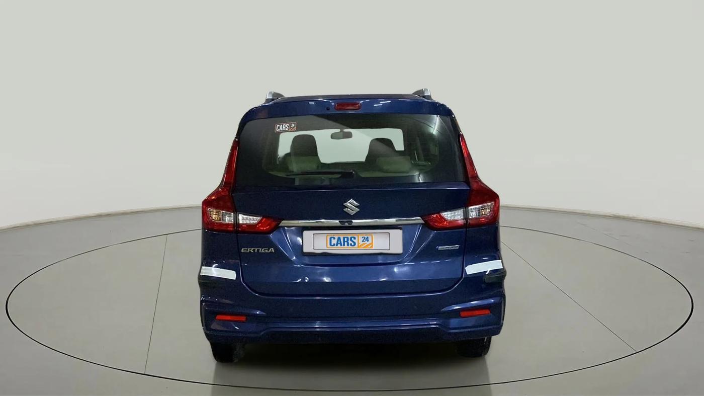 2019 Maruti Ertiga ZXI+ SHVS, Petrol, Manual, 38,950 km, Back/Rear