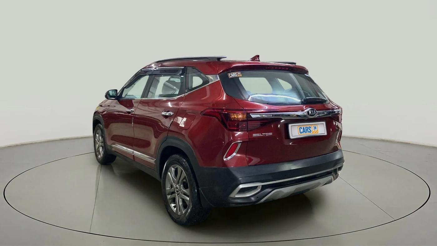2020 KIA SELTOS HTX 1.5 PETROL, Petrol, Manual, 42,043 km, Left Back Diagonal