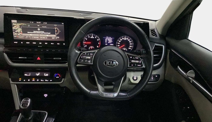 2020 KIA SELTOS HTX 1.5 PETROL, Petrol, Manual, 42,043 km, Steering Wheel Close Up
