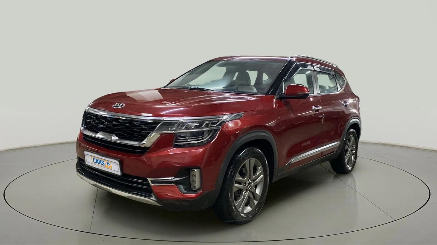 2020 KIA SELTOS HTX 1.5 PETROL, Petrol, Manual, 42,043 km, Left Front Diagonal