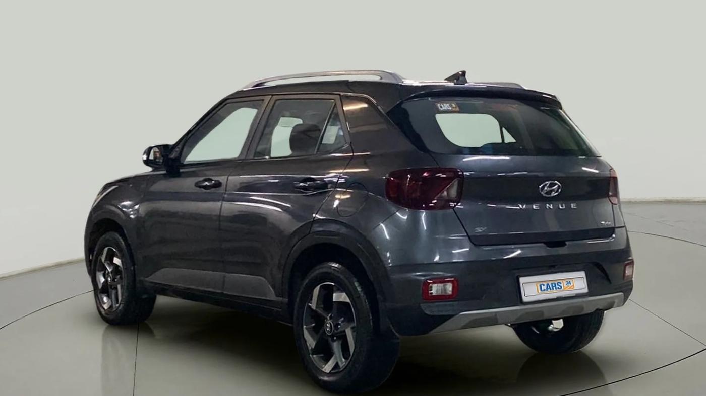 2021 Hyundai VENUE SX 1.0 TURBO IMT, Petrol, Manual, 41,337 km, Left Back Diagonal