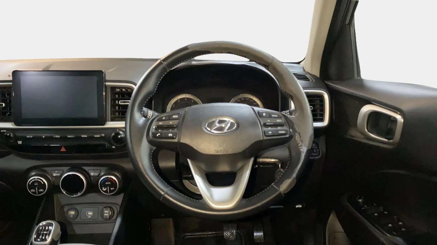 2021 Hyundai VENUE SX 1.0 TURBO IMT, Petrol, Manual, 41,337 km, Steering Wheel Close Up