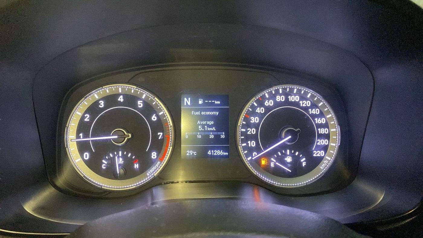 2021 Hyundai VENUE SX 1.0 TURBO IMT, Petrol, Manual, 41,337 km, Odometer Image