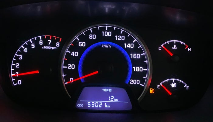 2016 Hyundai Grand i10 SPORTZ 1.2 KAPPA VTVT, Petrol, Manual, 53,057 km, Odometer Image