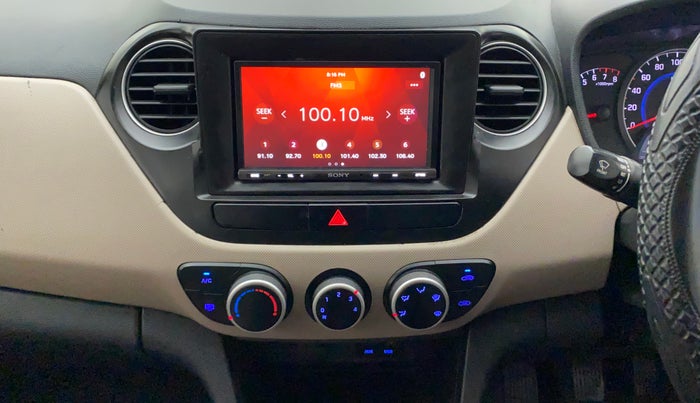 2016 Hyundai Grand i10 SPORTZ 1.2 KAPPA VTVT, Petrol, Manual, 53,057 km, Air Conditioner