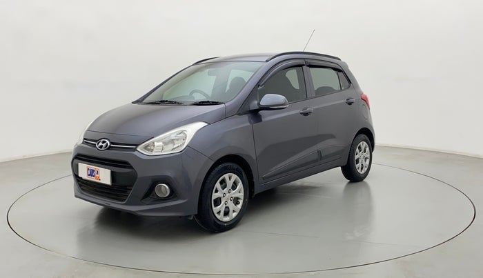 2016 Hyundai Grand i10 SPORTZ 1.2 KAPPA VTVT, Petrol, Manual, 53,057 km, Left Front Diagonal