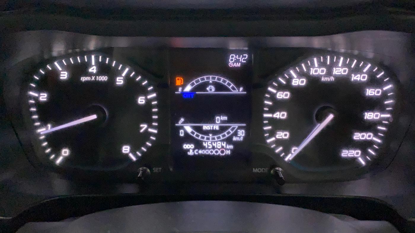 2021 Tata ALTROZ XZ PETROL, Petrol, Manual, 45,518 km, Odometer Image
