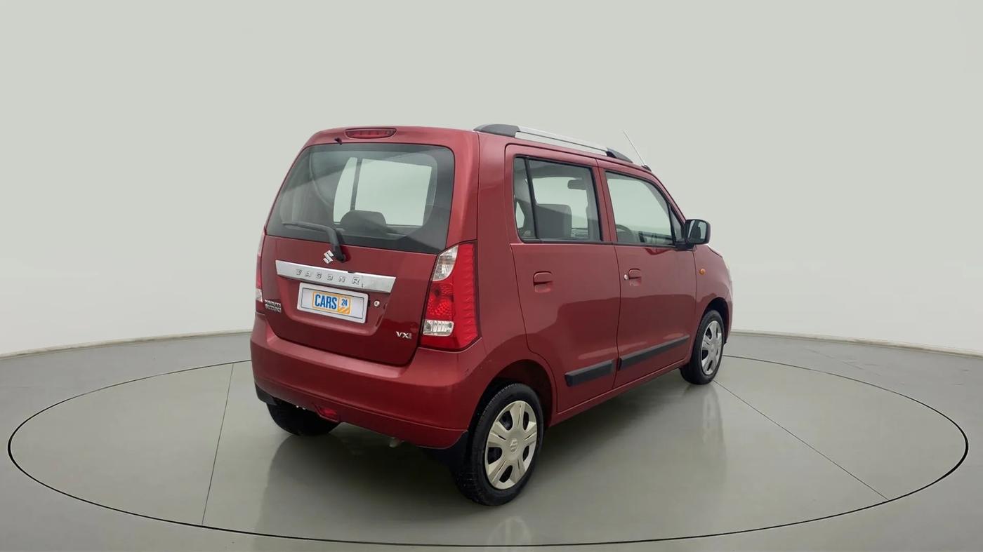 2015 Maruti Wagon R 1.0 VXI, Petrol, Manual, 55,994 km, Right Back Diagonal