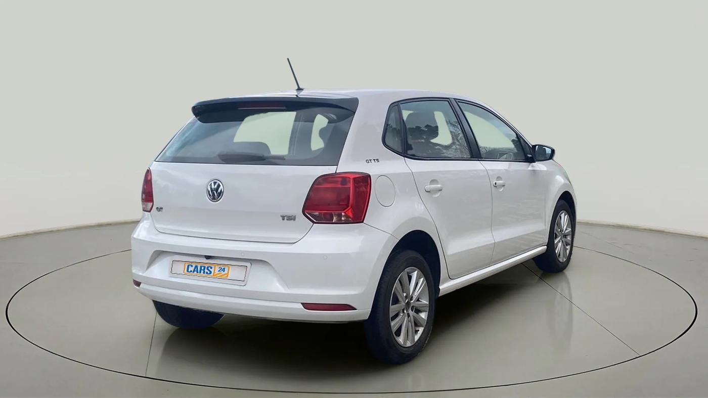 2016 Volkswagen Polo GT TSI AT, Petrol, Automatic, 66,317 km, Right Back Diagonal