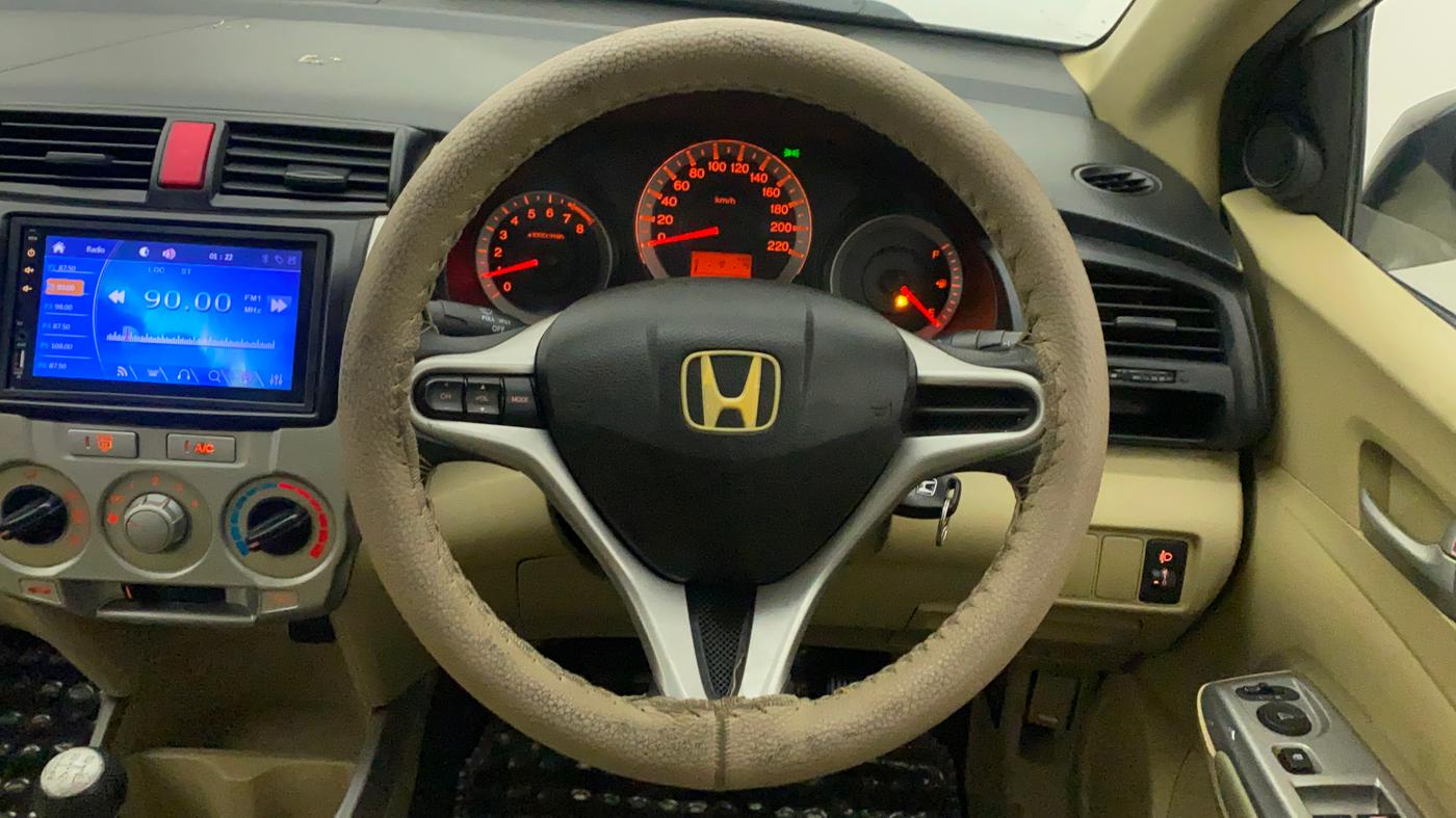 2010 Honda City 1.5L I-VTEC V MT, Petrol, Manual, 65,724 km, Steering Wheel Close Up