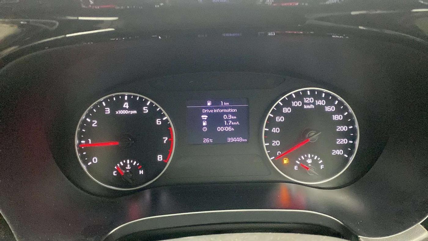 2020 KIA SELTOS HTX 1.5 PETROL, Petrol, Manual, 39,702 km, Odometer Image