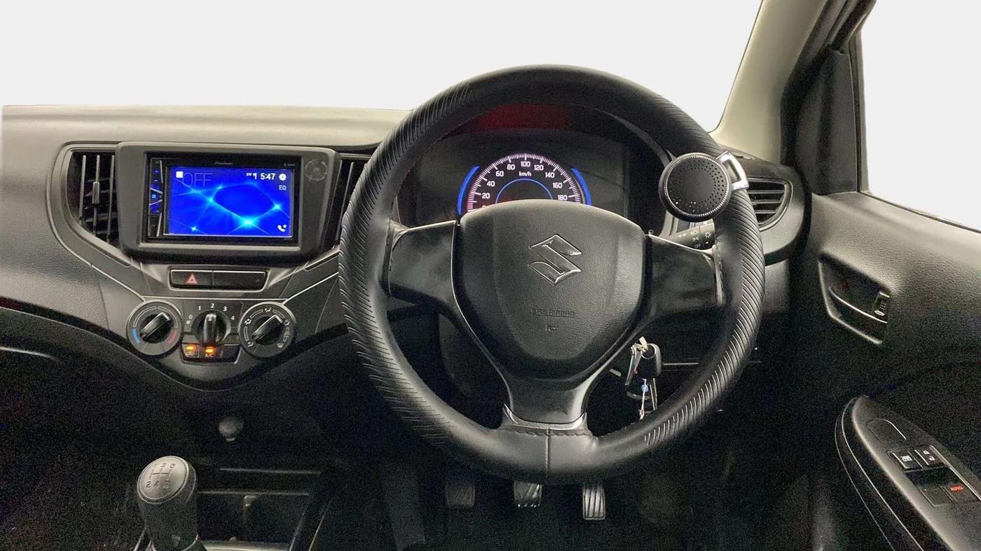 2021 Maruti Baleno SIGMA PETROL 1.2, Petrol, Manual, 15,591 km, Steering Wheel Close Up