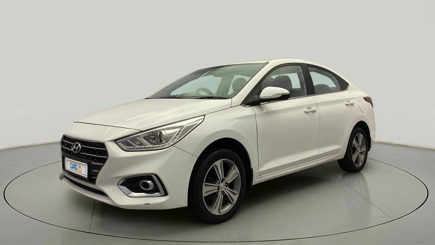 2017 Hyundai Verna 1.6 VTVT SX, Petrol, Manual, 45,835 km, Left Front Diagonal
