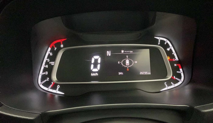 2022 KIA SONET GTX PLUS 1.0 IMT, Petrol, Manual, 26,998 km, Odometer Image