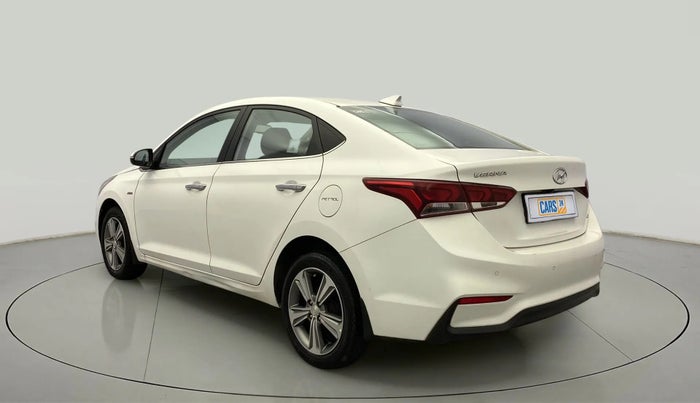 2017 Hyundai Verna 1.6 VTVT SX (O) AT, Petrol, Automatic, 1,07,602 km, Left Back Diagonal