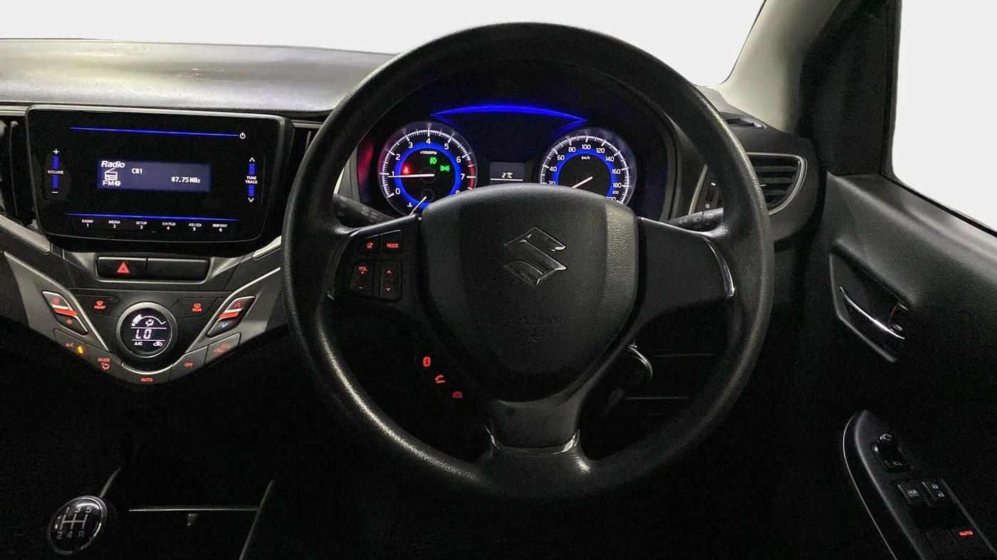 2021 Maruti Baleno DELTA PETROL 1.2, Petrol, Manual, 21,299 km, Steering Wheel Close Up