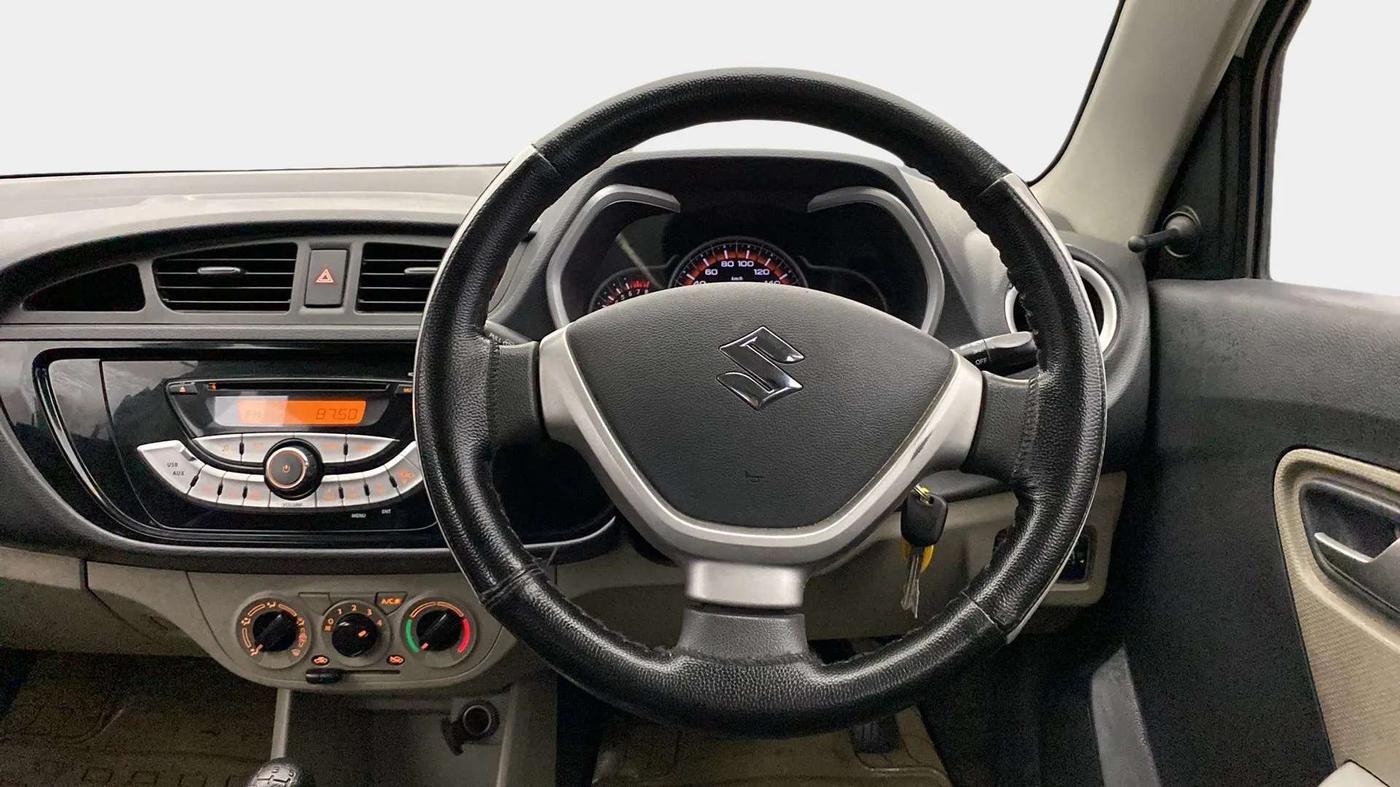 2016 Maruti Alto K10 VXI, Petrol, Manual, 35,376 km, Steering Wheel Close Up