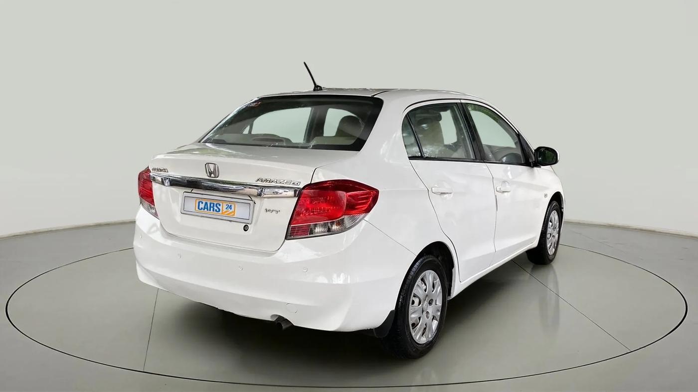 2014 Honda Amaze 1.2L I-VTEC EX, Petrol, Manual, 81,446 km, Right Back Diagonal