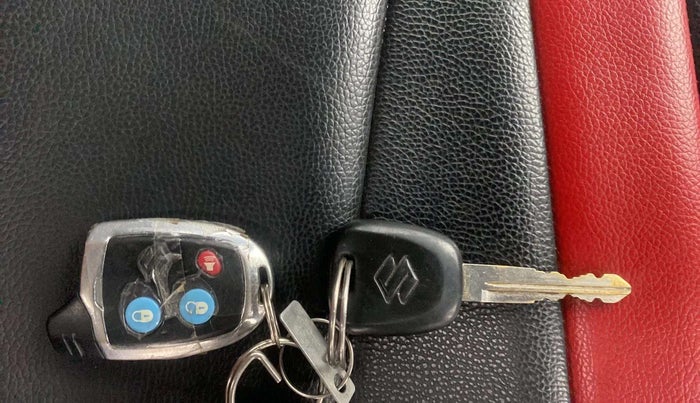 2014 Maruti Ritz VXI, Petrol, Manual, 28,321 km, Key Close Up