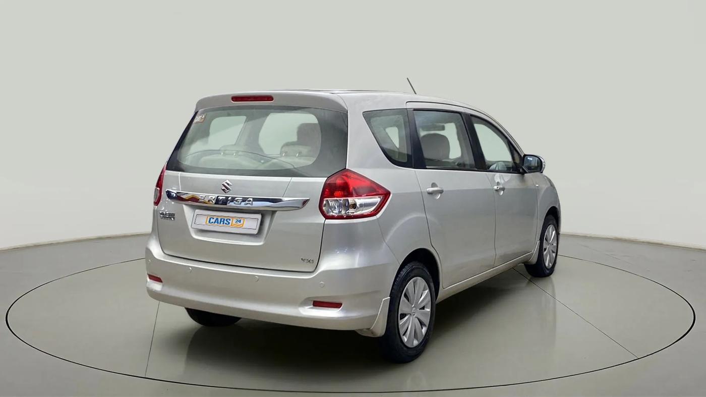 2017 Maruti Ertiga VXI ABS, Petrol, Manual, 55,895 km, Right Back Diagonal