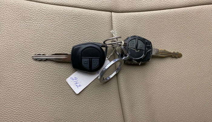 2017 Maruti Ertiga VXI ABS, Petrol, Manual, 55,895 km, Key Close Up