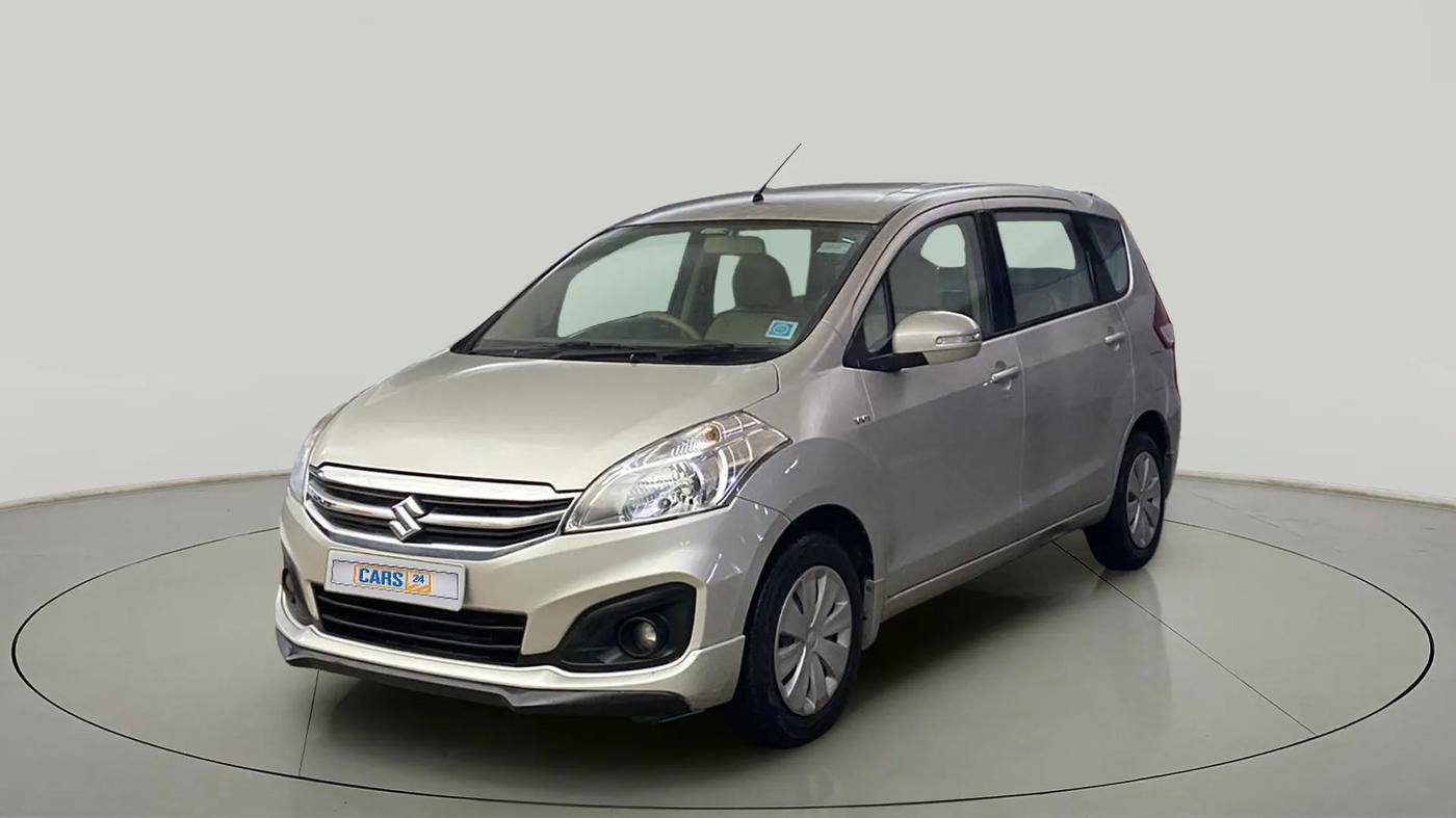 2017 Maruti Ertiga VXI ABS, Petrol, Manual, 55,895 km, Left Front Diagonal
