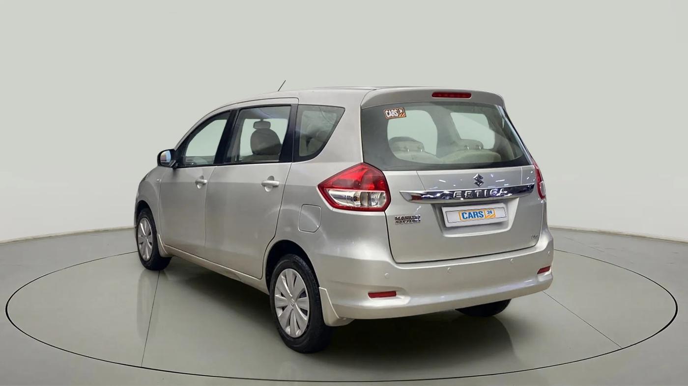 2017 Maruti Ertiga VXI ABS, Petrol, Manual, 55,895 km, Left Back Diagonal