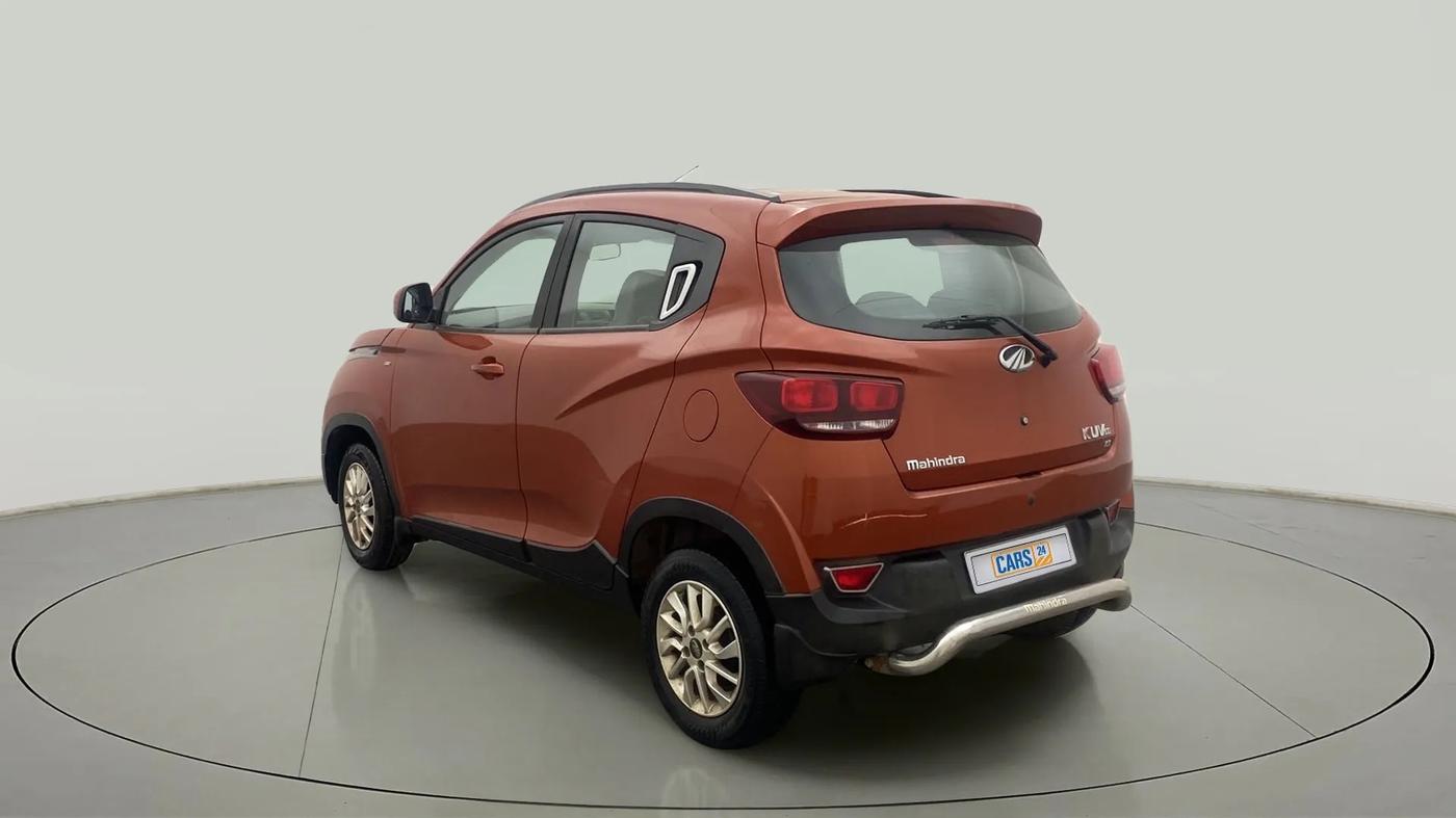 2016 Mahindra Kuv100 K8 6 STR, Petrol, Manual, 48,771 km, Left Back Diagonal