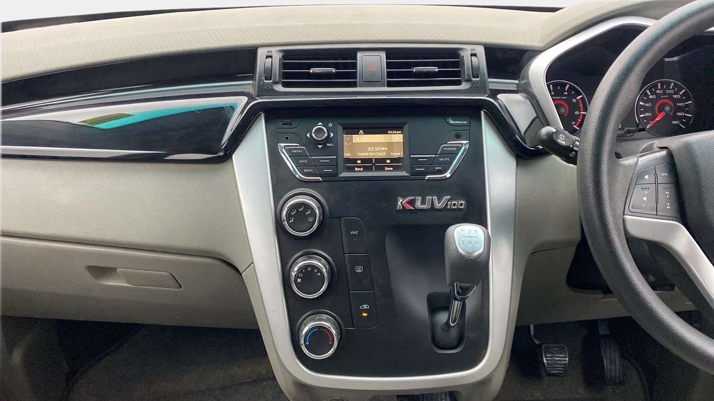 2016 Mahindra Kuv100 K8 6 STR, Petrol, Manual, 48,771 km, Air Conditioner