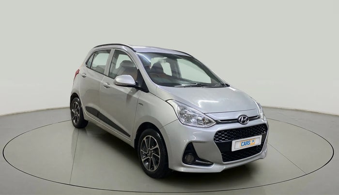 2018 Hyundai Grand i10 SPORTZ AT 1.2 KAPPA VTVT, Petrol, Automatic, 20,465 km, Right Front Diagonal