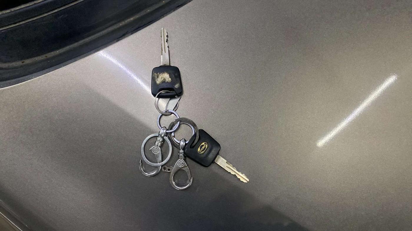 2018 Datsun Go Plus A, Petrol, Manual, 44,980 km, Key Close Up