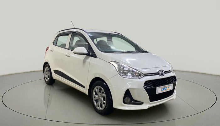 2018 Hyundai Grand i10 SPORTZ 1.2 KAPPA VTVT, CNG, Manual, 35,740 km, Right Front Diagonal