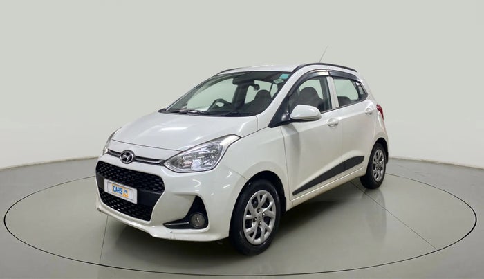 2018 Hyundai Grand i10 SPORTZ 1.2 KAPPA VTVT, CNG, Manual, 35,740 km, Left Front Diagonal