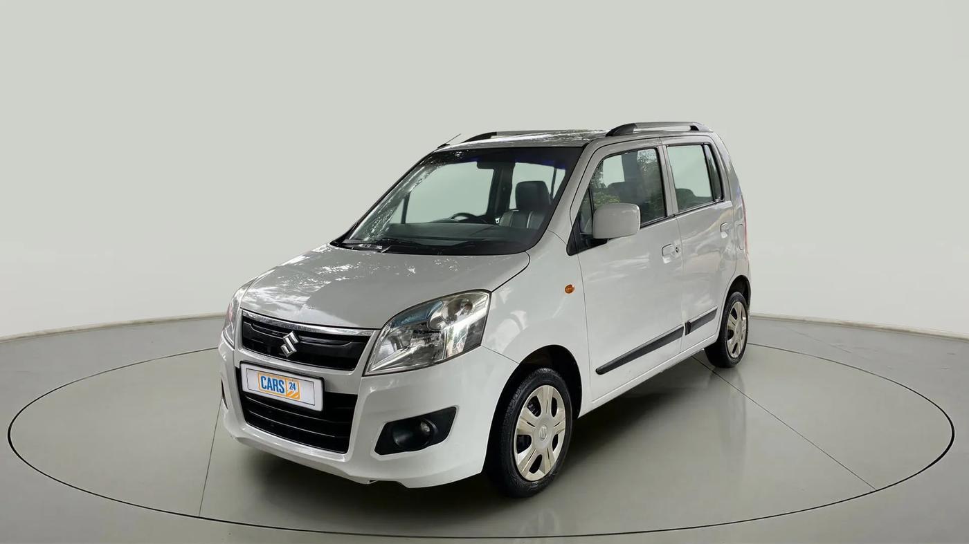 2014 Maruti Wagon R 1.0 VXI, Petrol, Manual, 44,601 km, Left Front Diagonal