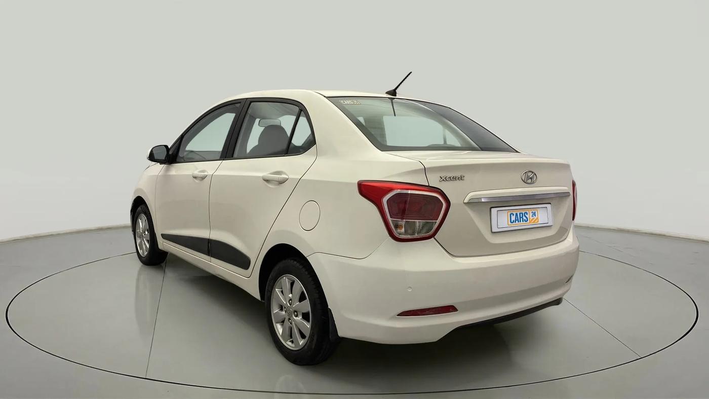 2014 Hyundai Xcent S (O) 1.2, Petrol, Manual, 56,180 km, Left Back Diagonal