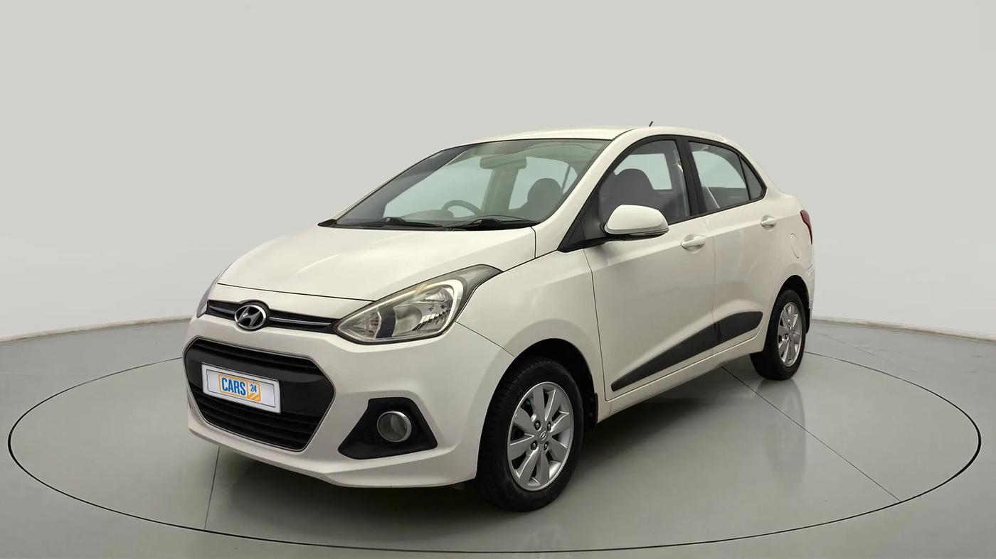2014 Hyundai Xcent S (O) 1.2, Petrol, Manual, 56,180 km, Left Front Diagonal