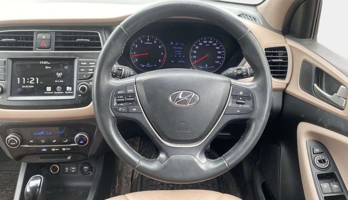 2019 Hyundai Elite i20 ASTA (O) CVT, Petrol, Automatic, 26,158 km, Steering Wheel Close Up