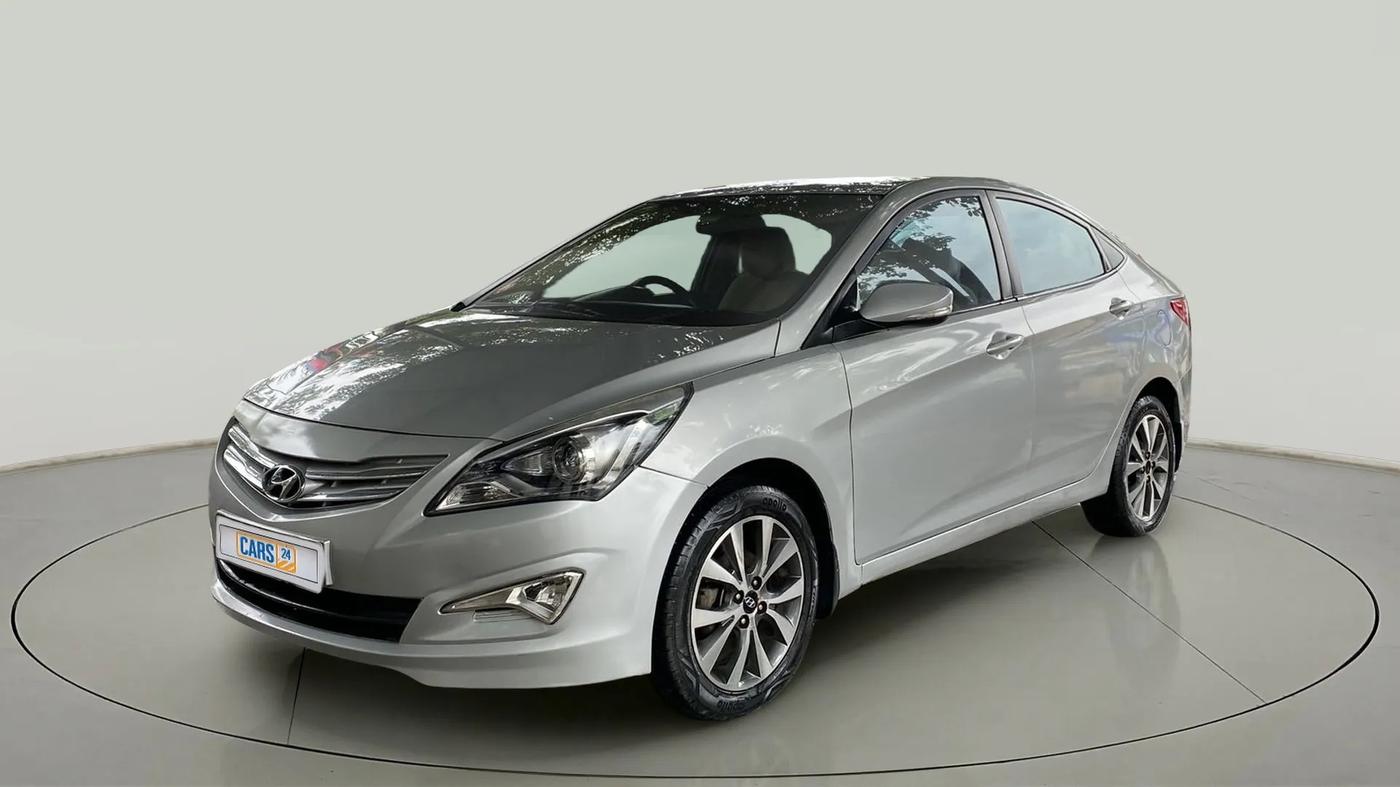 2016 Hyundai Verna 1.6 VTVT SX, Petrol, Manual, 70,146 km, Left Front Diagonal
