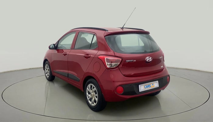 2017 Hyundai Grand i10 SPORTZ 1.2 KAPPA VTVT, Petrol, Manual, 47,245 km, Left Back Diagonal