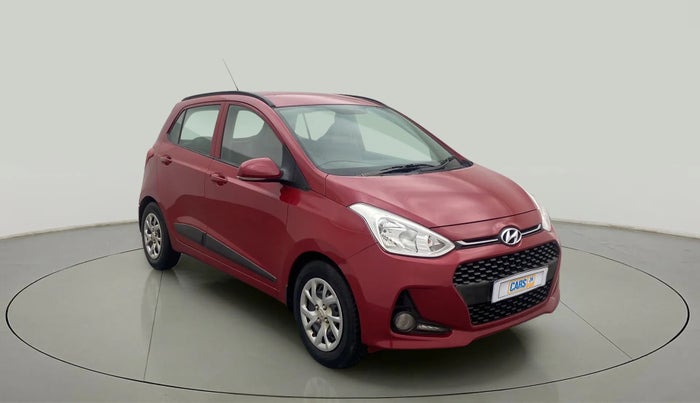 2017 Hyundai Grand i10 SPORTZ 1.2 KAPPA VTVT, Petrol, Manual, 47,245 km, Right Front Diagonal