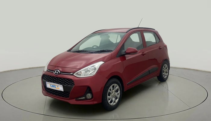 2017 Hyundai Grand i10 SPORTZ 1.2 KAPPA VTVT, Petrol, Manual, 47,245 km, Left Front Diagonal