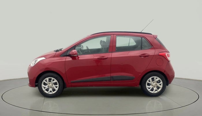 2017 Hyundai Grand i10 SPORTZ 1.2 KAPPA VTVT, Petrol, Manual, 47,245 km, Left Side