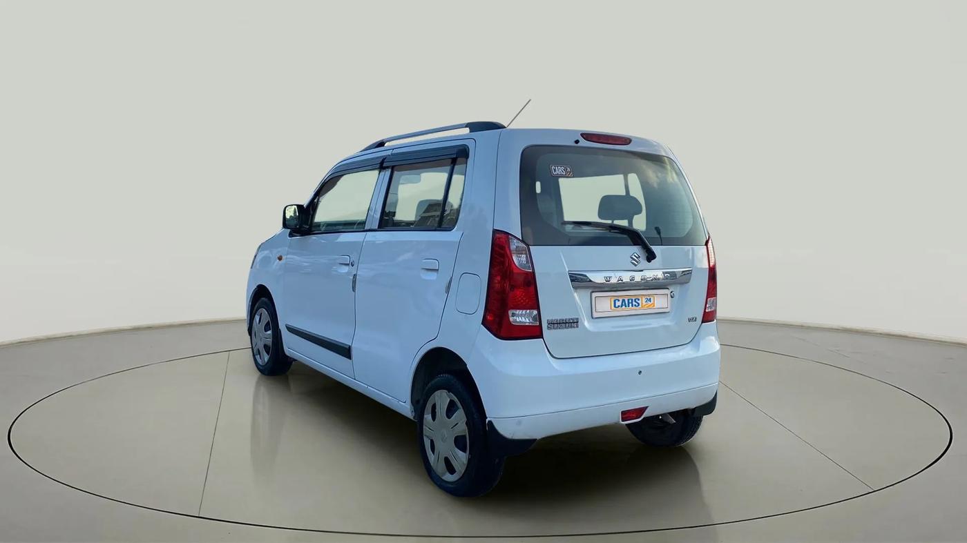 2015 Maruti Wagon R 1.0 VXI, Petrol, Manual, 43,193 km, Left Back Diagonal
