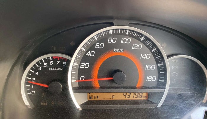 2015 Maruti Wagon R 1.0 VXI, Petrol, Manual, 43,193 km, Odometer Image