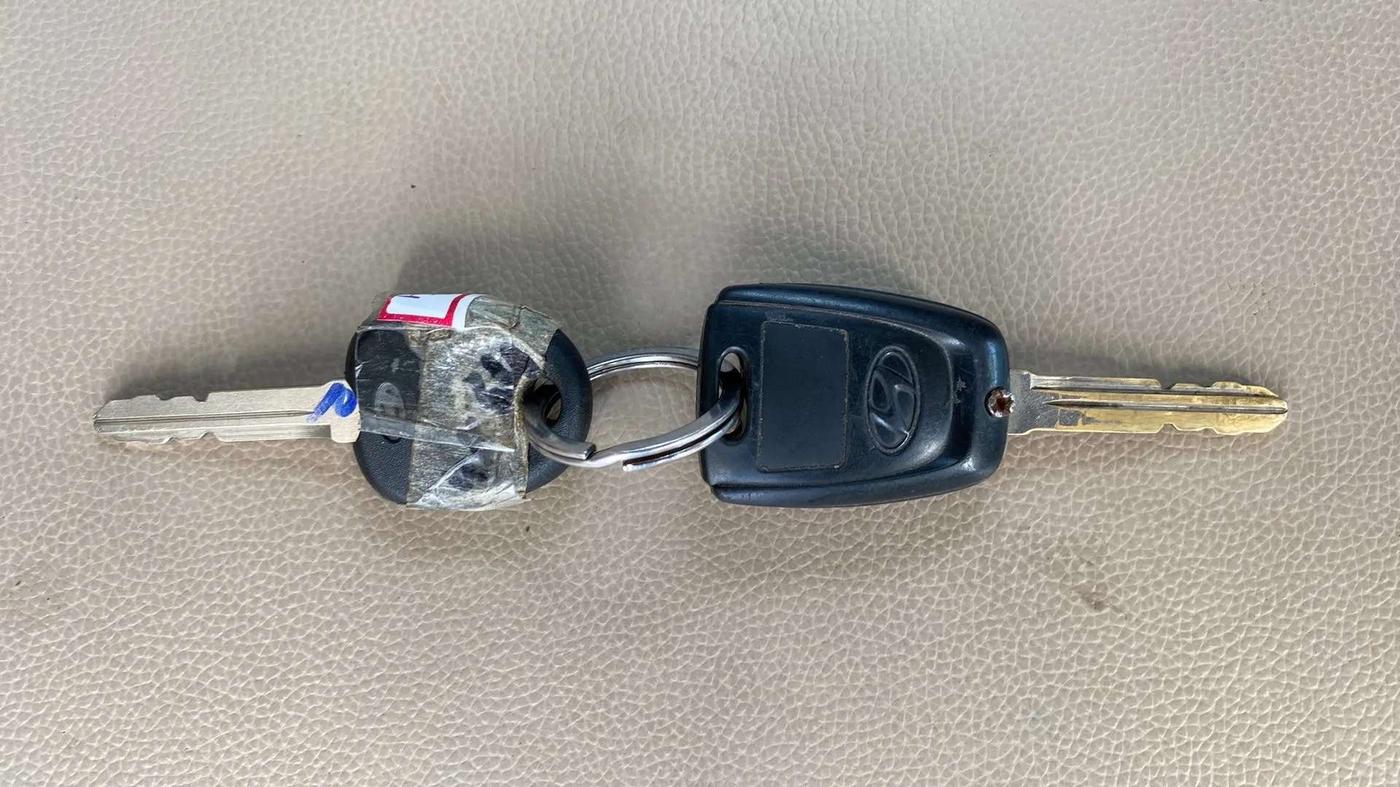 2021 Hyundai NEW SANTRO SPORTZ AMT, Petrol, Automatic, 26,825 km, Key Close Up
