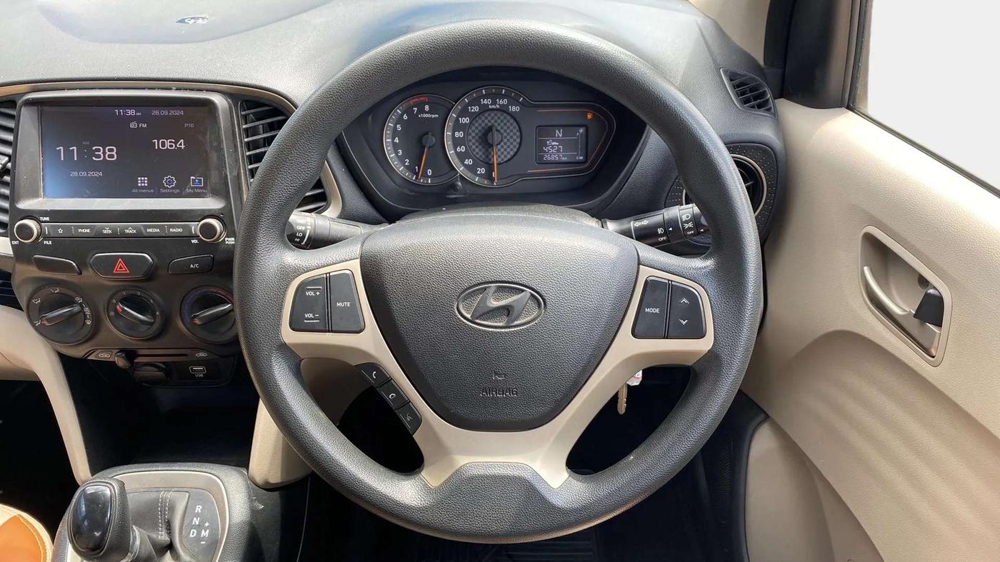 2021 Hyundai NEW SANTRO SPORTZ AMT, Petrol, Automatic, 26,825 km, Steering Wheel Close Up