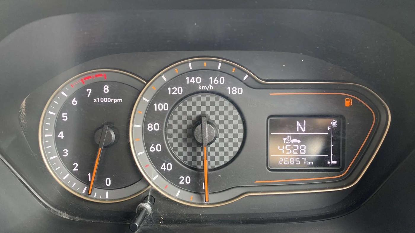 2021 Hyundai NEW SANTRO SPORTZ AMT, Petrol, Automatic, 26,825 km, Odometer Image