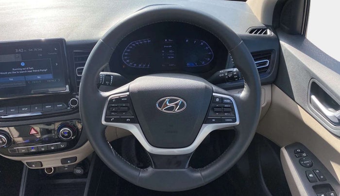 2021 Hyundai Verna SX (O)1.5 VTVT, Petrol, Manual, 32,407 km, Steering Wheel Close Up